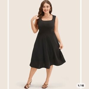 BloomChic Sleeveless Black Dress